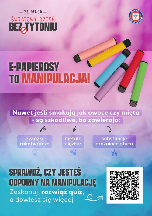 31 maja Światowym Dniem bez Tytoniu