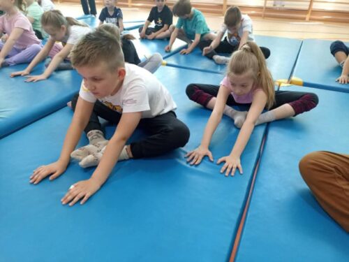 Ciekawe zajęcia ruchowe w SP3