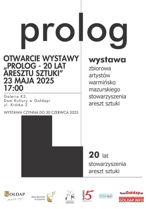 Zapraszamy na otwarcie wystawy „Prolog – 20 lat Aresztu Sztuki”