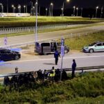 Jedenastu migrantów w busie