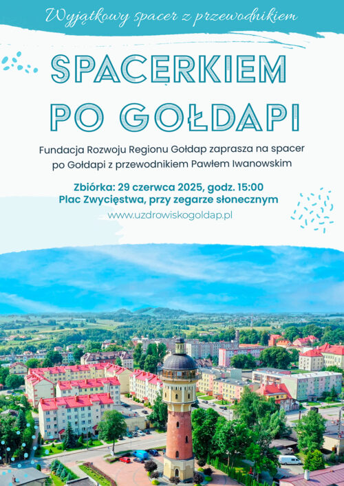 Spacerkiem po Gołdapi – z przewodnikiem turystycznym