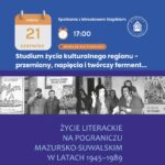 Zapraszamy do „Memuaka” na sobotnie spotkanie z gołdapianinem