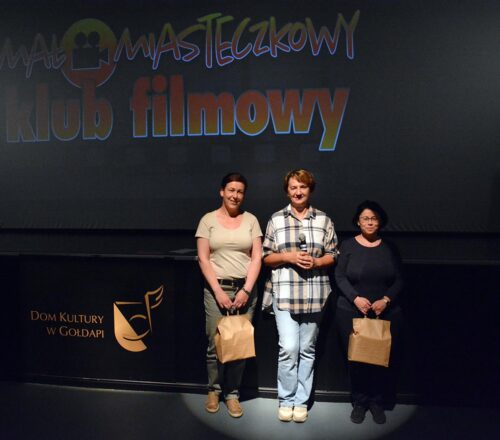 Małomiasteczkowy Klub Filmowy. Projekcja, dyskusja i konkurs