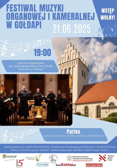 Festiwal Muzyki Organowej i Kameralnej w Gołdapi – zapraszamy na pierwszy koncert