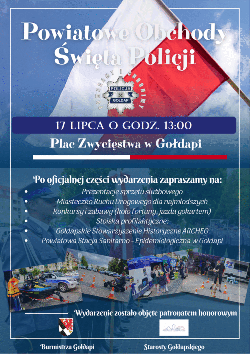 Zapraszają na obchody Święta Policji