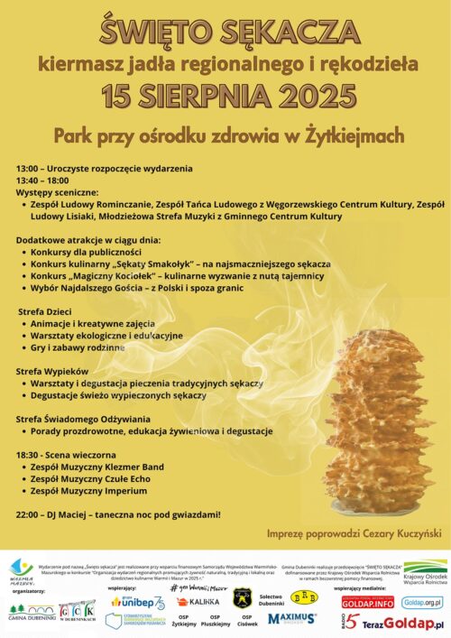 Zapraszamy na doroczne Święto Sękacza