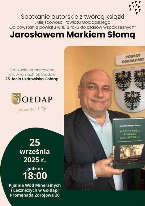 Promocja książki Jarosława Słomy we wrześniu