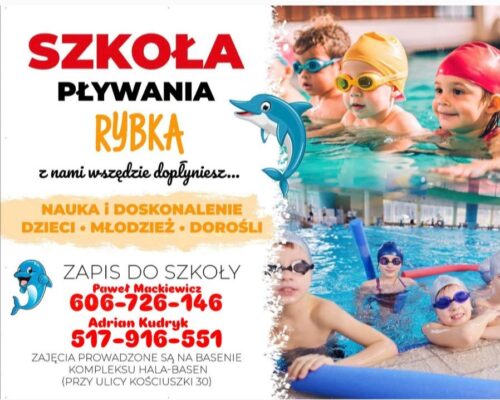 Szkoła Pływania „Rybka” zaprasza