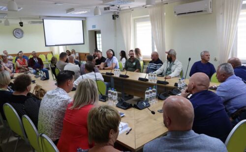 Łącznik. Mieszkańcy przyjęli wariant nr 2 jako preferowaną opcję przebiegu trasy