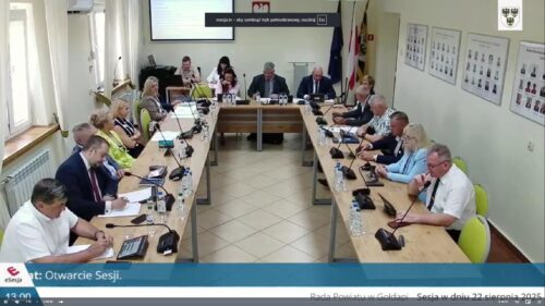 Piątkowa sesja Rady Powiatu
