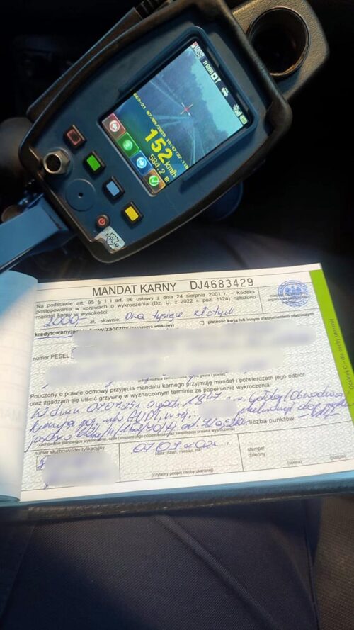 Surowa kara za nadmierną prędkość