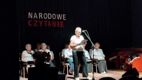 Narodowe Czytanie w Baniach Mazurskich