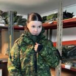 Harcerka już w mundurze Straży Granicznej