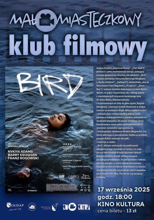 Małomiasteczkowy Klub Filmowy Domu Kultury zaprasza!