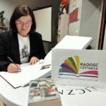 Magdalena Rzewnicka na festiwalu „Radość Czytania”