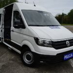 Dyżur gołdapskich policjantów w mobilnym punkcie pomocy ofiarom przestępstw