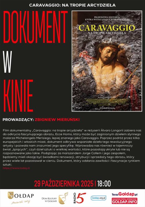 Zapraszają na kolejne spotkanie z cyklu „Dokument w kinie”