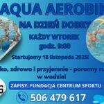 Poranny Aqua Aerobik – start od 18 listopada!