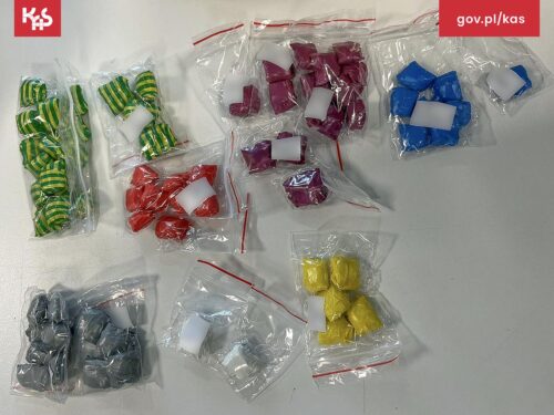 Z regionu. Funkcjonariusze Służby Celno-Skarbowej ujawnili 280 zawiniątek z narkotykami