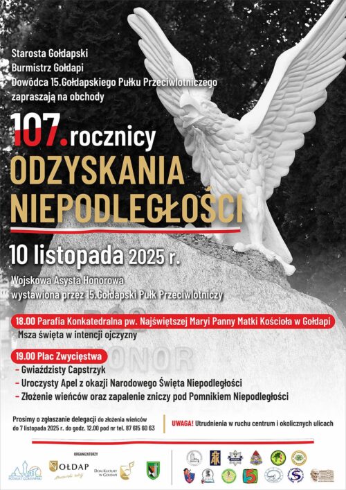 Poniedziałkowe obchody Narodowego Święta Niepodległości