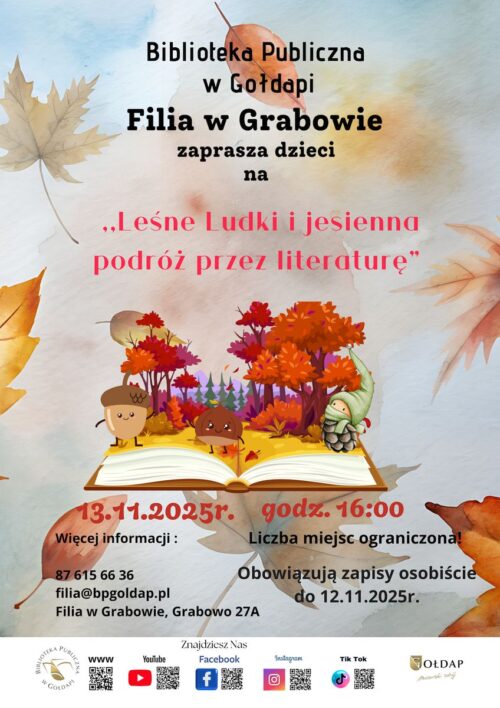 Leśne Ludki i jesienna podróż przez literaturę