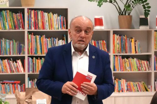 Spotkanie było okazją do świętowania ważnego literackiego przedsięwzięcia