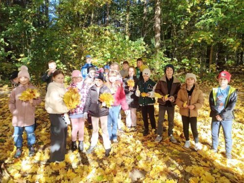 EkoDrużyna Gołdap informuje. Kreatywne, jesienne poranki w 3a SP 2 (dynie, jeże, słoneczniki, liście i zielniki)