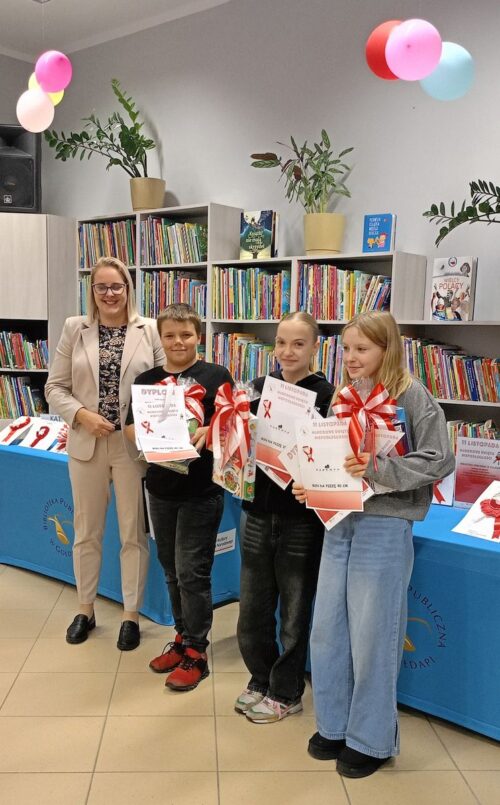 Rozdanie nagród w konkursie plastycznym „Mały znak wielkiej historii”