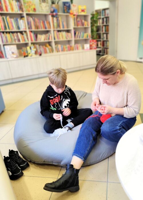 Twórcza sobota w bibliotece!