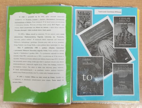 Pracowali nad albumami poświęconymi życiu i twórczości Czesława Miłosza