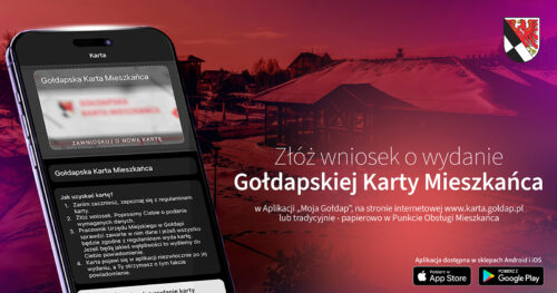 Gołdapska Karta Mieszkańca – zachęcamy do składania wniosków