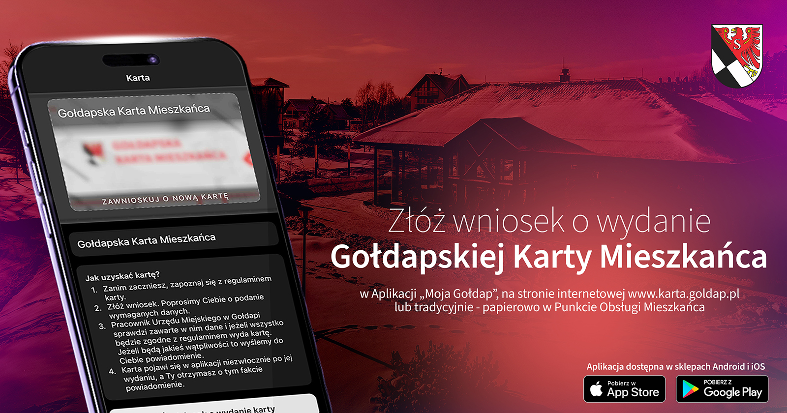 Gołdapska Karta Mieszkańca – zachęcamy do składania wniosków