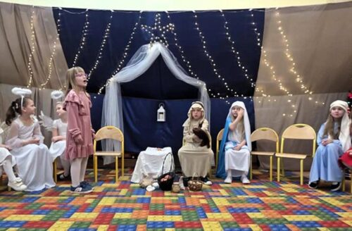 „Historia cudownej nocy” – jasełka w SP nr 5