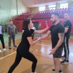 Zajęcia z samoobrony w ramach 100-lecia kobiet w Policji