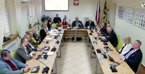 Czwartkowa sesja Rady Powiatu Gołdapskiego