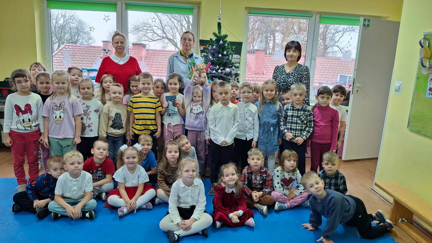 Przedszkolaki spotkały się z gołdapską pisarką