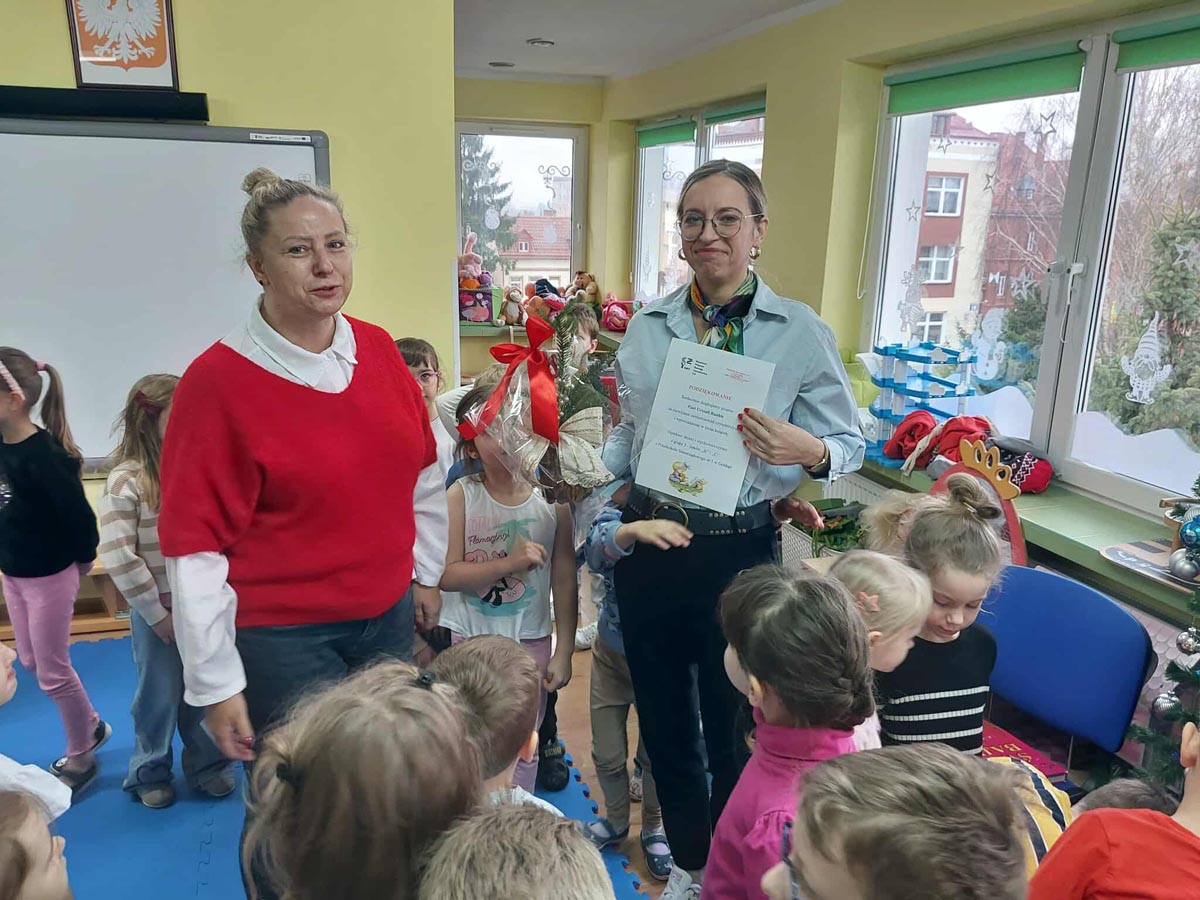 Przedszkolaki spotkały się z gołdapską pisarką
