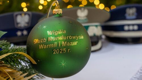 Wigilia służb mundurowych Warmii i Mazur