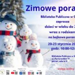 Bajkowe zimowe poranki w Bibliotece Publicznej w Gołdapi