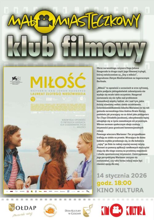 Kolejne spotkanie Małomiasteczkowego Klubu Filmowego