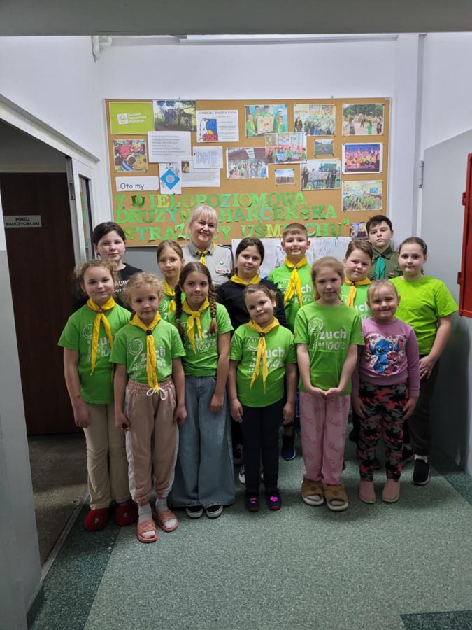 „HARCERSKA NOCKA” w Szkole Podstawowej w Grabowie