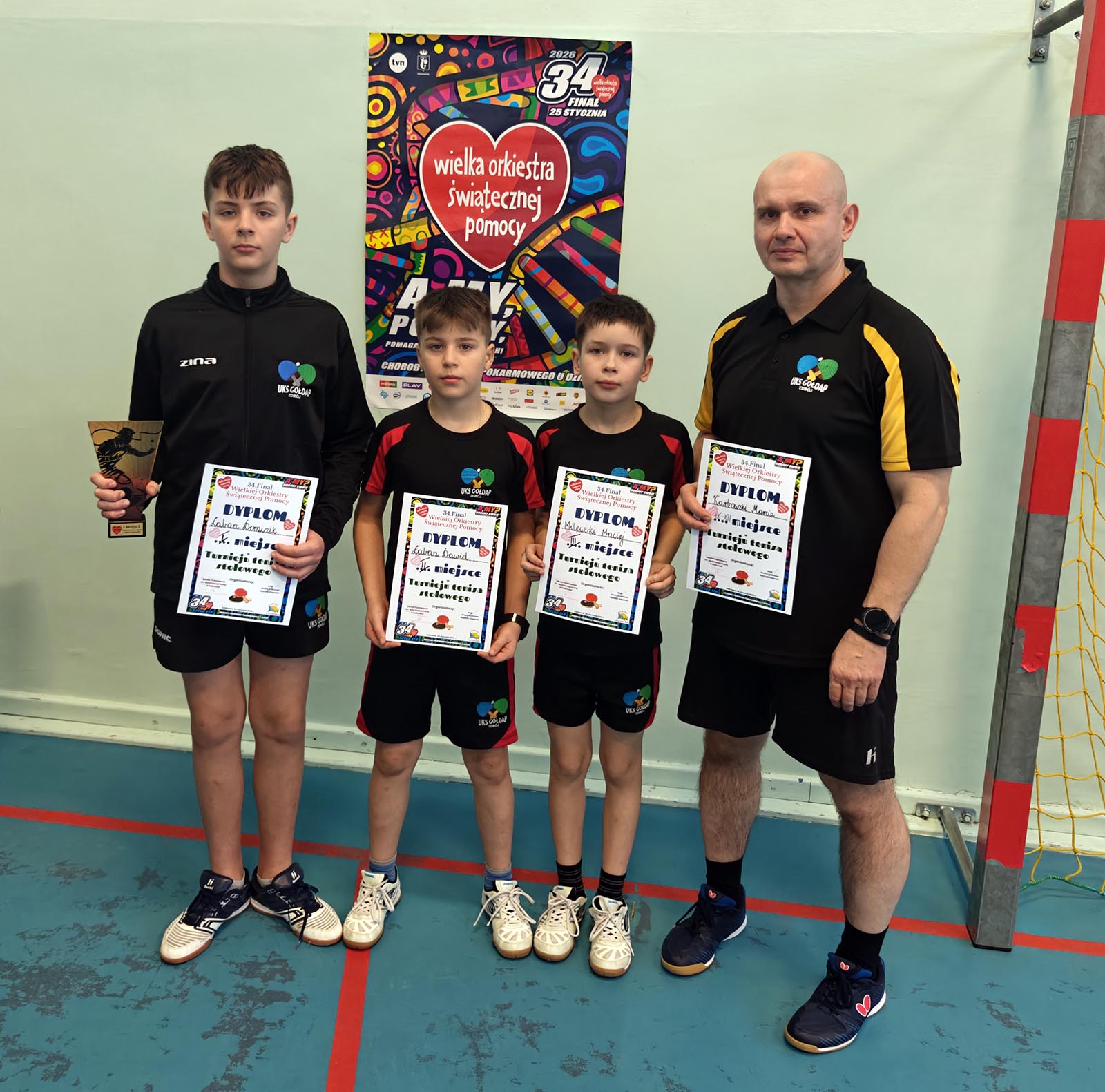 Tenis stołowy. Wywalczyli trzy miejsca na podium