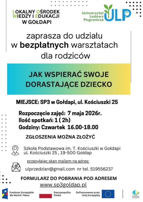 Szkolenia dla rodziców