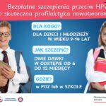 Informacja o bezpłatnych szczepieniach