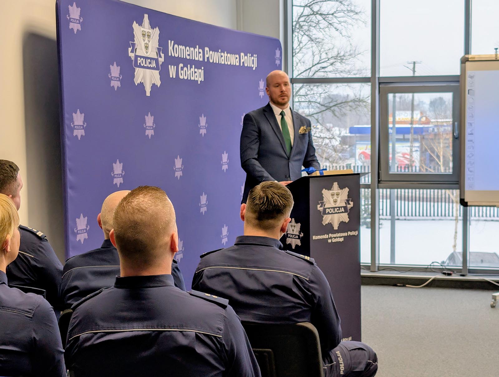 Za nami odprawa roczna podsumowująca pracę gołdapskich policjantów