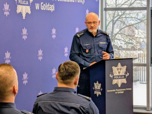 Za nami odprawa roczna podsumowująca pracę gołdapskich policjantów
