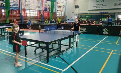 Tenis stołowy. Najmłodsi dobrze się zaprezentowali podczas III Grand Prix Wami i Mazur
