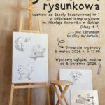 Zapraszają na wystawę rysunków uczniów gołdapskiej „Jedynki”