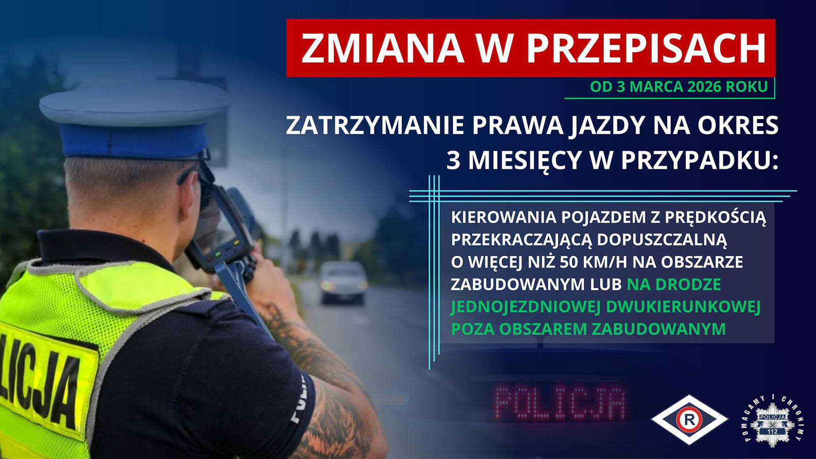 Ważne zmiany w przepisach ruchu drogowego od 3 marca tego roku