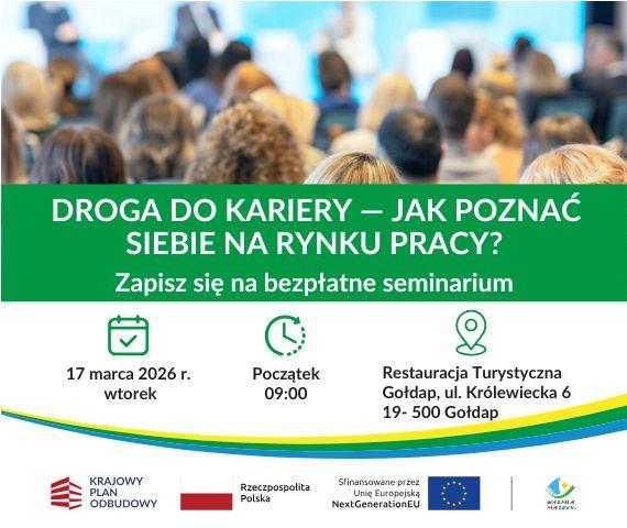Seminarium pn. Droga do kariery – jak poznać siebie na rynku pracy?